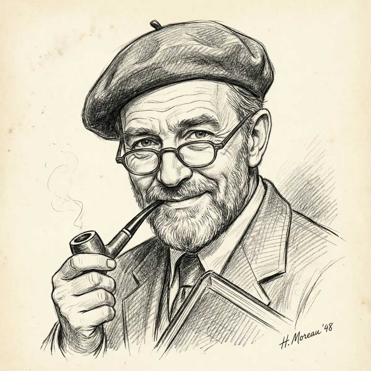 翻译大神Henri Moreau - 中出 法语翻译专家